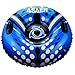 ASAER Snow Tube - Air Tube 39 Inch Inflatable Snow/Sled with Rapid Valves - Aqua Leisure Winter Inflatable Round Snow Tube with vinyl tube repair kit - With thickening bottom of 50mm!!(Blue)