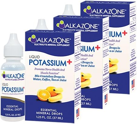 ALKAZONE® Liquid Potassium (Mineral Supplement) (3 Pack)