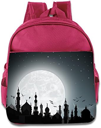 KIDDOS Infant Toddler Kids Islamic Backpack Bag, Pink