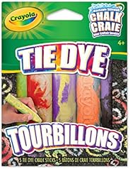Crayola Sidewalk Chalk - Tie Dye, Gifting