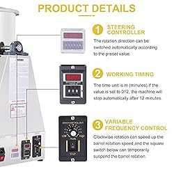 YUCHENGTECH 40L Lab Dry Powder Mixer Mixing Machine