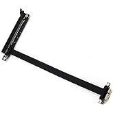 HLT PCI-e PCI Express - Cable de extensión 1X a 16X con conector chapado en oro de 7.9 in