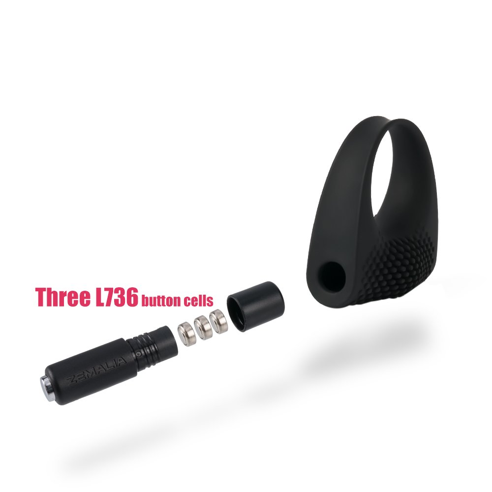 ZEMALIA Silikon-Penisring Play Vibrations Penisvibratorring vibrator Ring Pleasure Ring sexspielzeug cockring für längeres Vergnügen