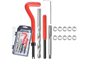 JoyTube Thread Repair Kit, Stainless M12 x 1.25mm Thread Repair Insert Kit Compatible Hand Tool Set for Auto Repairing