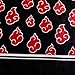SSJ Anime Naruto Red Single Cloud Coral Blanket Swirl Akatsuki Soft Warm [59×47inch] (pattern1)