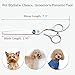 Moontay Professional Dog Grooming Straight, Curved, Thinning/Blending/Chunking Scissors Kit, JP-440C Stainless Steel Pet Cat Hair Cutting/Trimming Shears, Silver