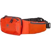 Mountainsmith Sprint Lumbar Pack - Cinnamon Red | Waist, Fanny, Hip, Running, Hiking, Travel, Dog-Walking, 4 Zippered Pockets