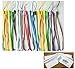 king's deal Bundle 100 PCS(10color x 10) 7 Inch of Colorful Hand Wrist Strap Lanyard for Camera Cell Phone Ipod Mp3 Mp4 USB Flash Drive - Assorted(random Colors)