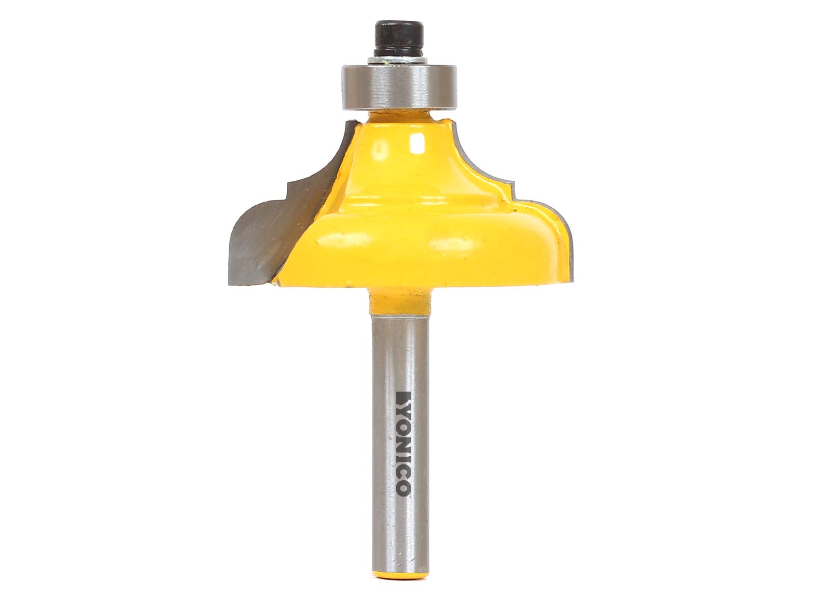 Yonico 13186q - Classical Cove Edge Forming Router Bit, Cutting Depth: 1/2" - 1/4" Shank