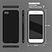 ROYBENS iPhone 7 Case, TPU Shockproof Case Ultra Slim Anti Slip Light Thin Cover with Protective Carbon Fiber Grip Back Pattern for iPhone 7 (2016) 4.7 inch - Jet Black
