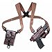 Galco Jackass Rig Shoulder System for 1911 5-Inch Colt, Kimber, para, Springfield (Havana, Right-Hand)