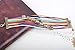 Winter's Secret Bronze Elephant Pattern Hand Braided Diy Color Wax Rope Ancient Wrap Bracelet