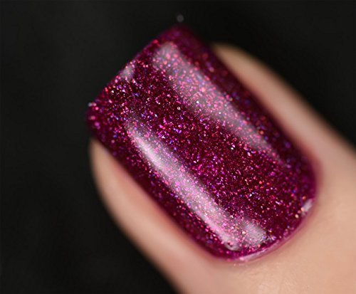 ILNP Showtime - Deep Raspberry Holographic Nail Polish