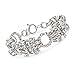 Ross-Simons Italian Sterling Silver Byzantine and Textured Circle Bracelet