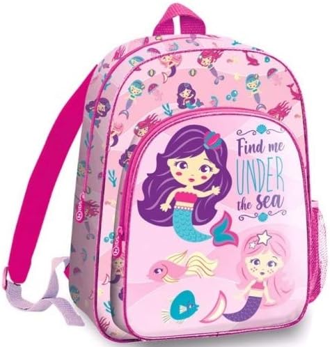 Desconocido Kids 41 cm Mermaid Collection Backpack Leisure and Sportwear Children, Youth Unisex, Multicoloured (Multicoloured), 41 cm