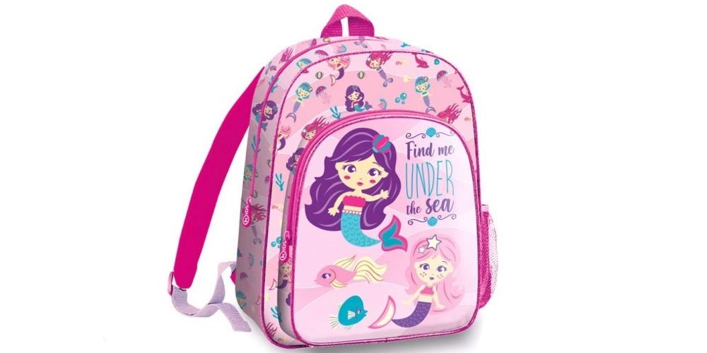 Desconocido Kids 41 cm Mermaid Collection Backpack Leisure and Sportwear Children, Youth Unisex, Multicoloured (Multicoloured), 41 cm