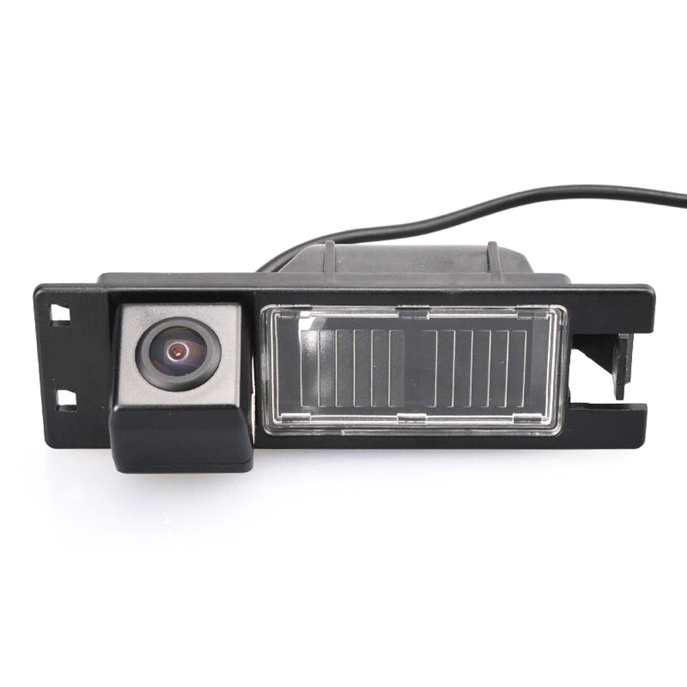 Misayaee Rear View Back Up Reverse Parking Camera in License Plate Lighting Night Version (NTSC) for Opel Vauxhall Vectra Astra Zafira Corsa Insignia Meriva Vivaro