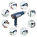 Steinel HL 1810 S General-Purpose Heat Gun, Three Stage Professional 120 V Hot Heat Tool with Duratherm™ Heating Element, 1400 W Hot Heat Blower with cool air stage, Non-slip soft stand and Industrial grade rubber power cord, 34820