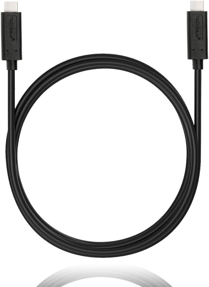 TECHGEAR USB-C to USB-C Cable (1m), 3.1 Gen 2 10Gbps Fast Charging & Data Transfer, Compatible with iPad A16, Pro 11"/13"
