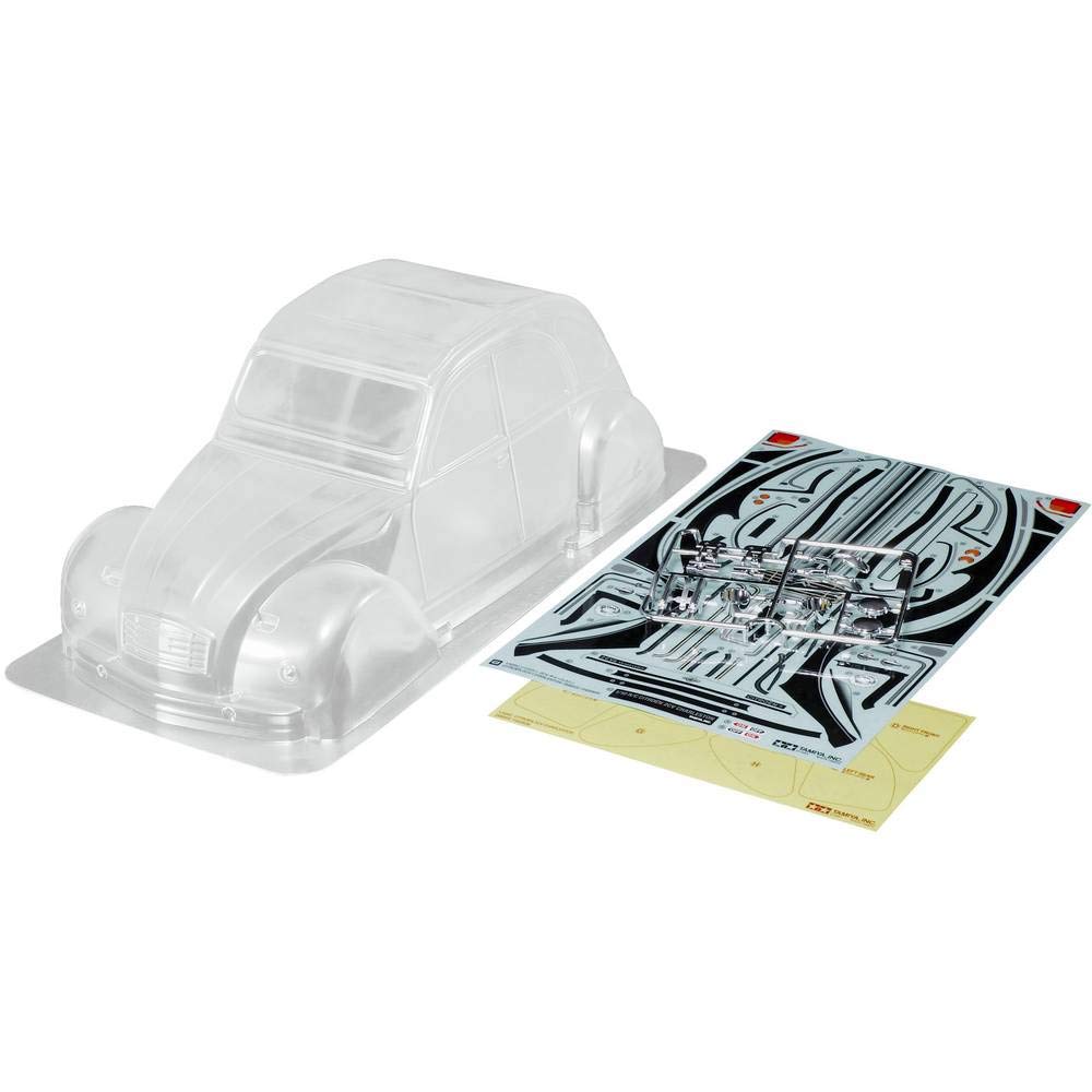 TAMIYA 51605 Car Body Kit Citroen 2CV Charleston Replacement Part Model Making Accessories