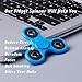 Fluorescence Fidget Spinner Glow In The Dark Toy Stress Reducer With Premium Bearing, Wophain Tri-Spinner Fidget - Perfect For ADD, ADHD, Anxiety, and Autism Adult Children-Light Blue