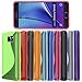 Eco-Fused Case Bundle Compatible with Samsung Galaxy Note 5 Including 10 Flexible TPU Covers with S Line Design - Slim Fit - Protection from Scratches - Microfiber Cleaning Cloth Included