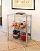 Seville Classics 3-Tier UltraZinc Shelving Cart, 13