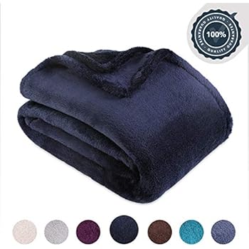 Berkshire Blanket Extra-Fluffy Super Soft Warm Cozy Luxury Throw Blanket, Atlantis, 55