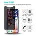 [2Pack] iPhone X Privacy Screen Protector,Misalas[Full Coverage][3D Touch][9H Hardness][Bubble Free][Anti-Scratch] Tempered Glass Anti-Spy Screen Protector Apple iPhone X
