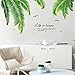 iwallsticker Palm Tree Wall Decals Wall Stickers for Kids Room Bedroom Living Room Home Decor