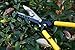TELESCOPING 22'' HEDGE CLIPPERS - Sharp, Easy to Use Carbon Steel Garden Shears Absorb Shock, Resist Corrosion - Hardened Manual Telescoping Hedge Trimmer for Professional Gardening and Landscaping