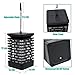 EOYIZW Solar Outdoor Lights 2 Pack- 99 LEDs Flickering Flame Solar Lantern for Garden Decor- IP65 Waterproof Garden Decor for Halloween Patio Yard Porch