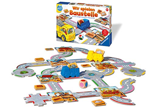 Ravensburger 24726 Wir spielen Baustelle - Bau-und Zuordnungsspiel für die Kleinen - Spiel für Kinder ab 2 Jahren… – Bild 6