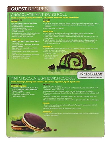 Quest Bar Protein Mint Chocolate Chunk-Box Quest Nutrition, LLC 12-2.12 oz (Bars) Box - Thumbnail 3