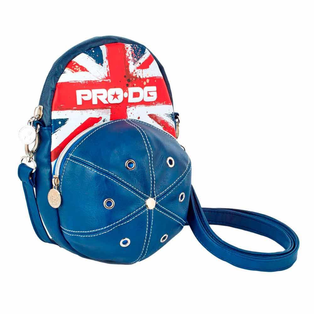 PRODG London Beast-Cap Shoulder Bag, Dark Blue, 15.5 x 23 cm