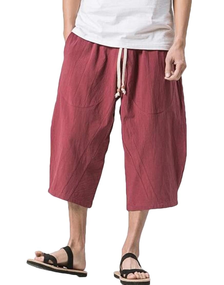 big and tall cropped pants