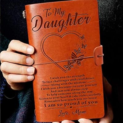 mother to daughter leather journal