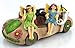 Joykick Fairy Garden Car Kit - Miniature Hand Painted Figurine Statues with Accessories - Set of 3pcs for Your House or Lawn Decor