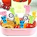 BAKHUK 23pcs Vegetable Cutter Shapes Set, Fruit Cookie Cutters, Melon Baller Scoop and Carving Knife and Kids Fruit Picks Forks, tamps Mold for Fruit, Vegetables, Cookies