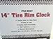 Harbor Freight Tools Tire Rim Gear Clock