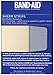 Band-Aid Brand Adhesive Bandages, Sheer Strips, Extra Large, 10 Count (Pack of 2)