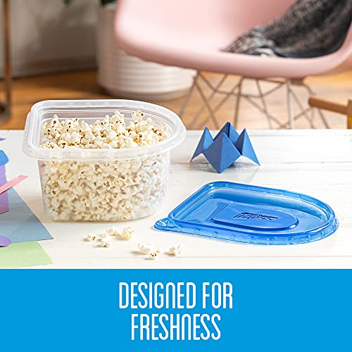 Ziploc Snap N Seal Food Storage Meal Prep Containers, Reusable for Kitchen Organization