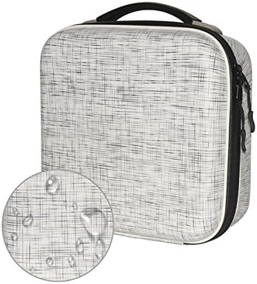 Portable Carry Case Storage Travel Bag for DJI Spark Drone Body Accessory Handbag Storage Box PU Shell EVA Liner Waterproof Protective Hard Case by TIME4DEAL (Gray)