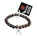 Zorbitz Inc. Bundle of 2 Karma Beads Bracelets believed to deliver Good Health and Protection. Included 36