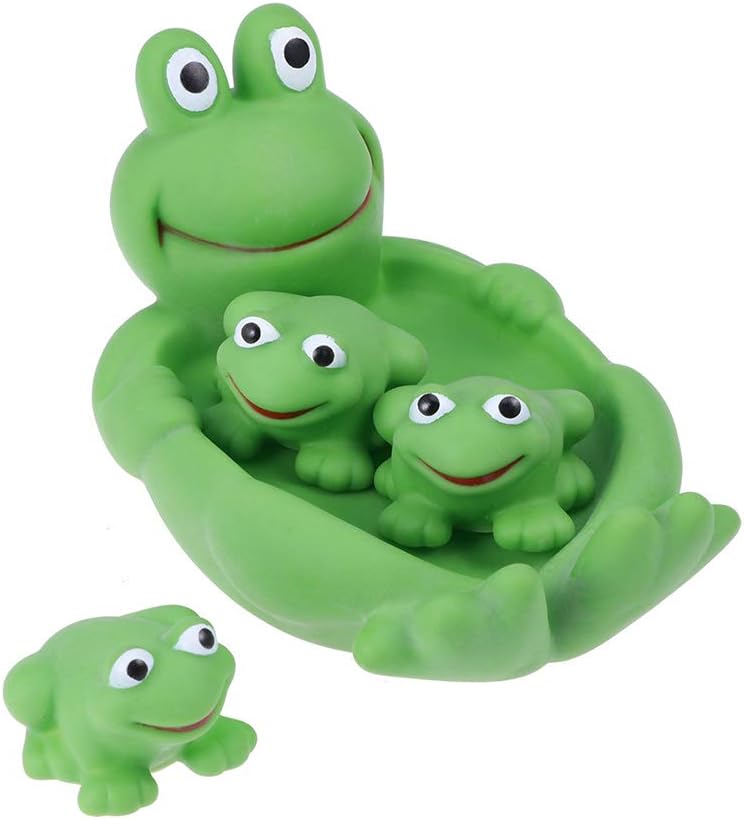 frog bath toy