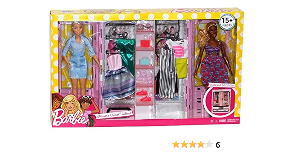 barbie car and closet set