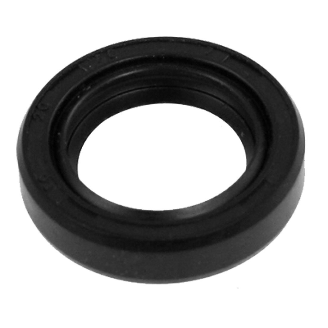 sourcing map Spring Loaded Metric Rotary Shaft TC Oil Seal Double Lip 20x30x7mm