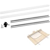 SDSNTE DIY Crosscut Table Saw Sled Kit with Guide Booklet, 1 Pack | Build Your Own Tablesaw, Ensures Accurate &amp; Safer Saw Working, Table Saw Accessories