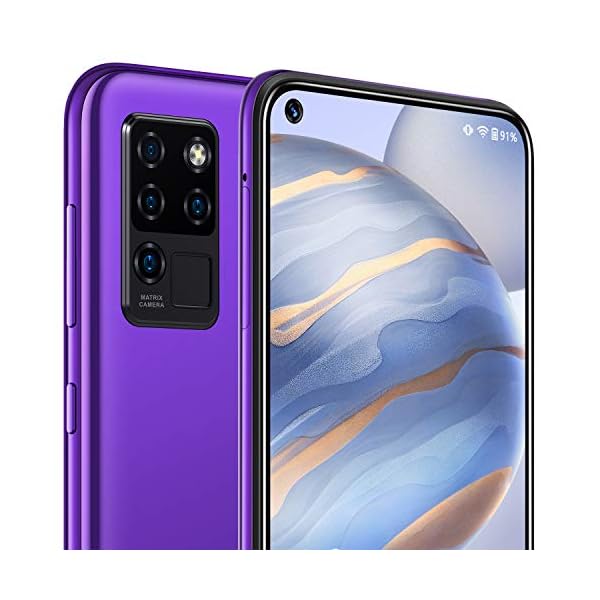 Sim-free-Unlocked-Mobile-PhonesOUKITEL-C212021-Android-10-Mobile-Phone-Sim-Free-FHD64Inches4GB64GB-SD-256GB20MP-Selfie-FrontFour-Rear-Cameras4000mAh-Battery-Dual-SIM-Smartphone-Purple Sim-free & Unlocked Mobile Phones,OUKITEL C21(2021) Android 10 Mobile Phone Sim Free FHD+,6.4Inches,4GB+64GB (SD 256GB…