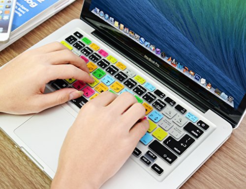 Adobe Photoshop Keyboard Silicone Skin Cover for MacBook, MacBook Air & MacBook Pro 13", 15", 17